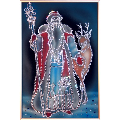Картина с кристалами Сваровски "Морозко"