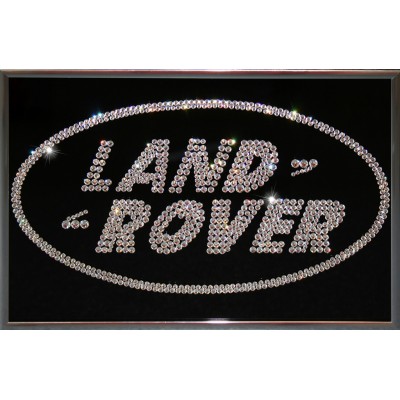 Картина с кристалами Swarovski "Land Rover"