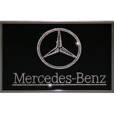Картина Сваровски "Mercedes"