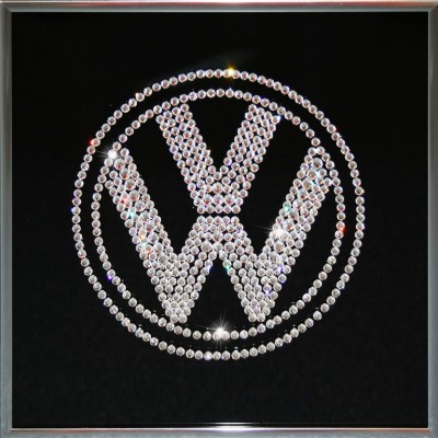 Картина с кристалами Сваровски "Volkswagen"