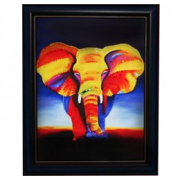 Картина с кристалами Swarovski "Слон"