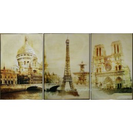 Картина с кристалами Сваровски "Париж"