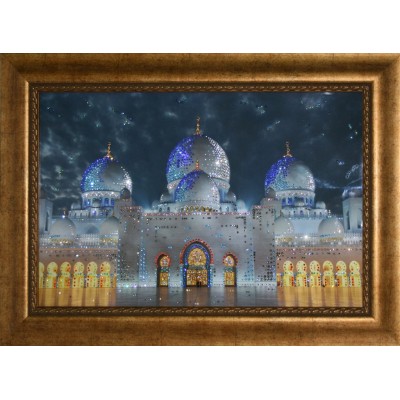 Картина с кристалами Swarovski "Мечеть-Дворец"