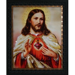 Картина Сваровски "Сердце Христа"