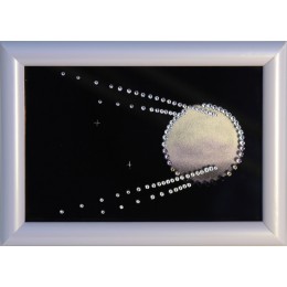 Картина с кристалами Swarovski "Спутник"