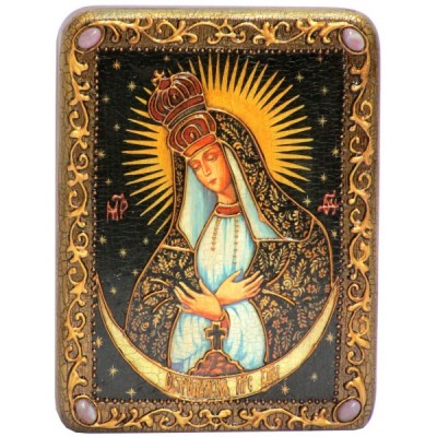 Икона подарочная Образ Пресвятой Богородицы «Остробрамская (Виленская)»