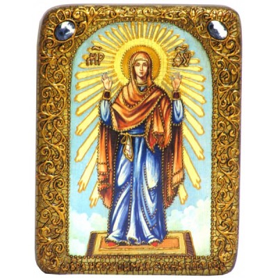 Икона подарочная Образ Божией Матери «Нерушимая Стена»
