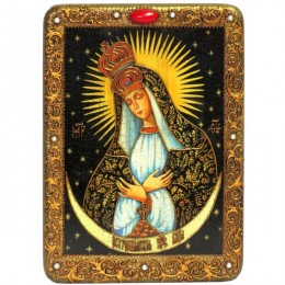 Подарочная икона Образ Пресвятой Богородицы «Остробрамская (Виленская)»