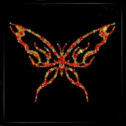 Картина с кристалами Swarovski "Бабочка"