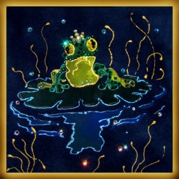 Картина Swarovski "Царевна-лягушка"