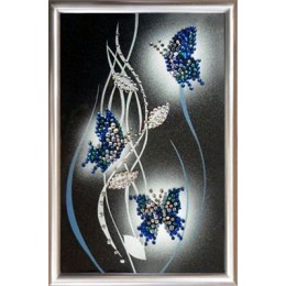 Картина с кристалами Сваровски "Дыхание ночи"