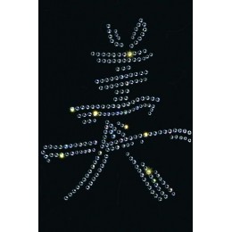 Картина с кристалами Swarovski "Китайский иероглиф»Красота»"