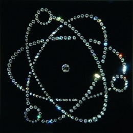 Картина с кристалами Swarovski "Молекула"