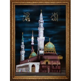 Картина Swarovski "Мухаммед Пророк Аллаха (в багете)"
