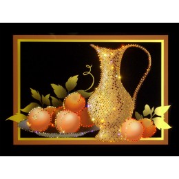 Картина Сваровски "Натюрморт с персиками"