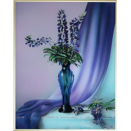 Картина Сваровски "Натюрморт с цветами"