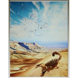 Картина Сваровски "Небесный скорпион"