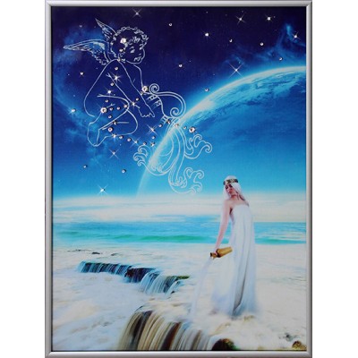 Картина Swarovski "Небесный водолей"