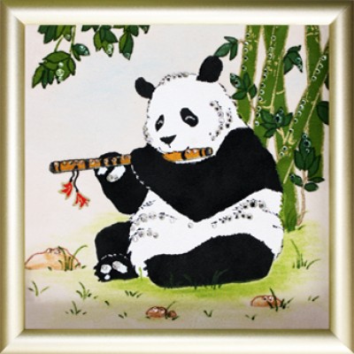 Картина Swarovski "Панда"