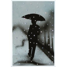 Картина Сваровски "Под дождем"