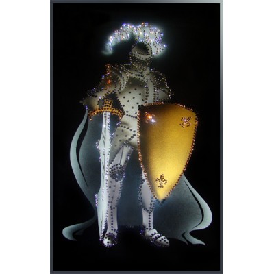 Картина Сваровски "Рыцарь круглого стола"