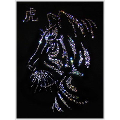 Картина с кристалами Сваровски "Символ год- Тигр"