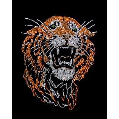 Картина с кристалами Swarovski "Тигр"