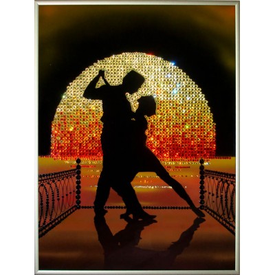 Картина Swarovski "Танго на пирсе"