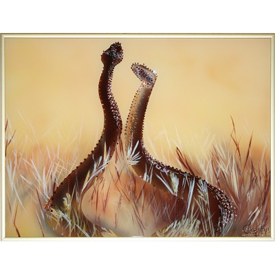 Картина Swarovski "Влюбленные змейки"