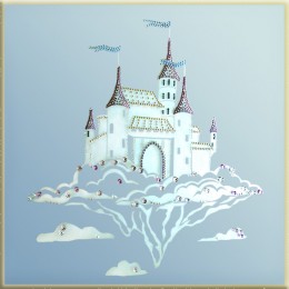 Картина Сваровски "Волшебный замок"