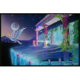 Картина с кристалами Swarovski "Южная ночь"