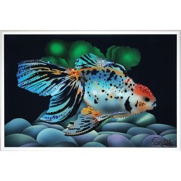 Картина Сваровски "Золотая рыбка-Оранда"