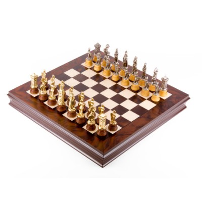 Шахматы «Мария Стюарт», бронза,олово