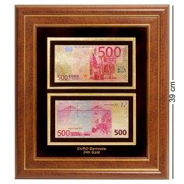 HB-004 Панно "Банкнота 500 EUR (евро) Евросоюз - 2/size"