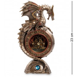WS-910 Статуэтка-часы в стиле Стимпанк "Дракон"